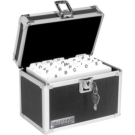 metal index card box 4x6|4x6 index card file drawer.